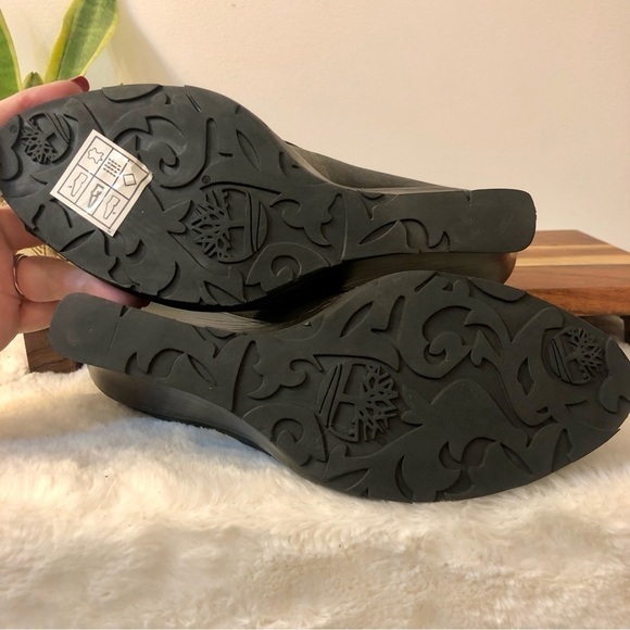 Timberland Metallic Bronze Peep Toe Wedge - Picture 8 of 10